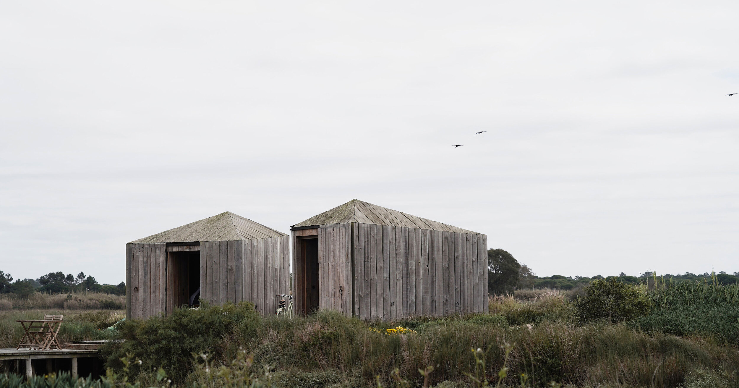 Cabanas no Rio - Estuário do Sado, Comporta